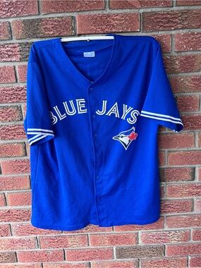 Toronto Blue Jays Bautista #19 Baseball men’s Jersey Sz XL